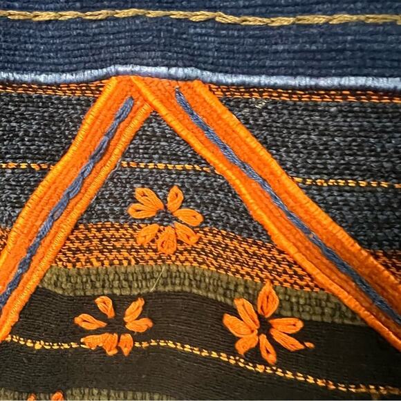 Coldwater Creek | Boho Patchwork Mixed Media Embroidered Jacket | Size XL - Picture 8 of 11